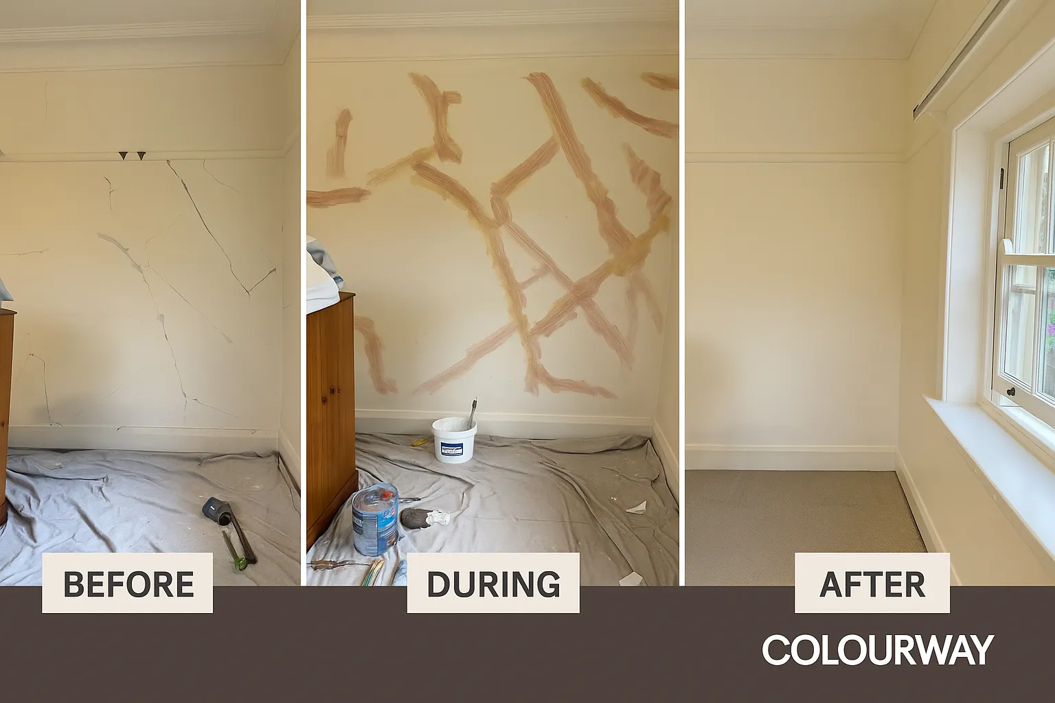 Room Before & After Glen Iris